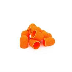 GRITT 80 10MM ABRASIVE CAPS 10PCS