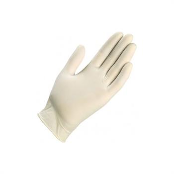 LATEX GLOVES SIZE L PACK OF 100 PCS