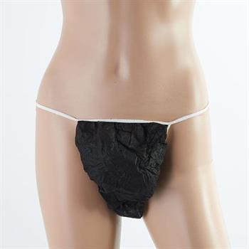 MEN'S BLACK TNT TANGA PACK OF 100