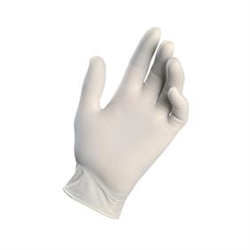 LATEX GLOVES WITH POWDER TG.S PCS.100