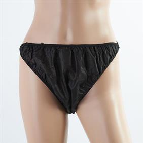 UNISEX BLACK TNT BRIEFS PACK OF 50 SINGLE SIZE