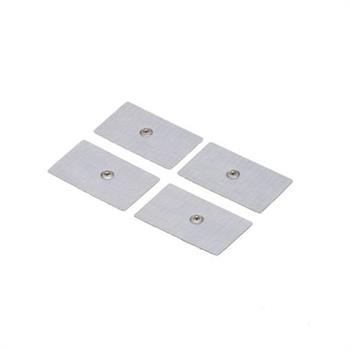 ELECTRODES 45X80 MM WITH CLIPS 4 PCS