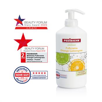 ORANGE-LEMONGRASS FOOT CREAM 500ML