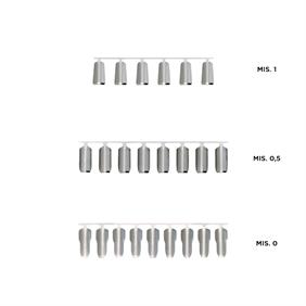 MIXED SAFE BLADES SIZE 0-0.5-1 PCS 23