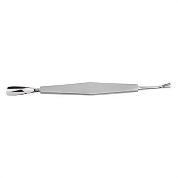 CONCAVE CUTICLES PUSHER WITH CUTICLE REMOVER