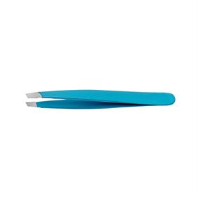 BLUE OBLIQUE TWEEZER LENGTH 9.5CM