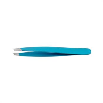 BLUE OBLIQUE TWEEZER LENGTH 9.5CM