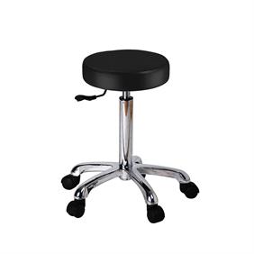 SIRIO STOOL WITHOUT BACKREST BLACK