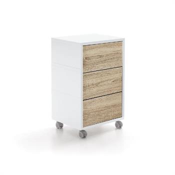 LIVING TROLLEY BARDOLINO OAK