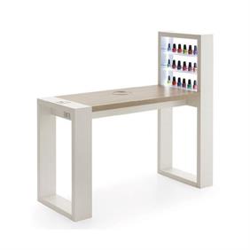 LED LIVING TABLE WHITE LARCH