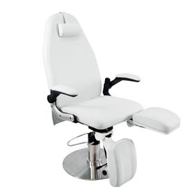 WHITE ALCOR PEDICURE CHAIR