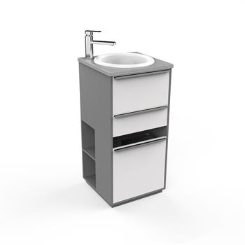 MOBILE CON LAVABO E CESTINO