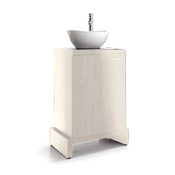 CABINET ET-NO H2O 45 WHITE LARCH