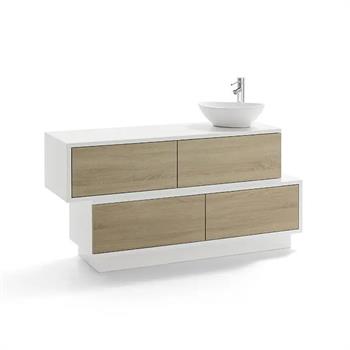 SWING CABINET BARDOLINO OAK WITH SINK