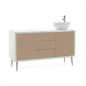 MOBILE 1350 CABINET H2O ELM HONEY