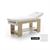 FLOW MASSAGE BED TADAO WHITE D90