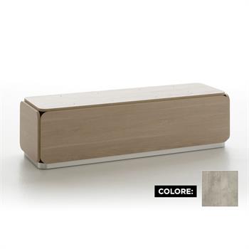 NAT BENCHES OXIDE GREY DA4