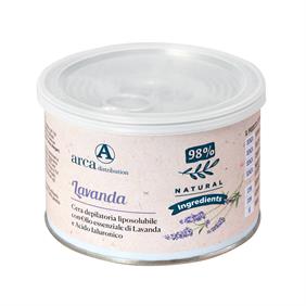 LAVANDER NATURAL WAX POT 400 ML